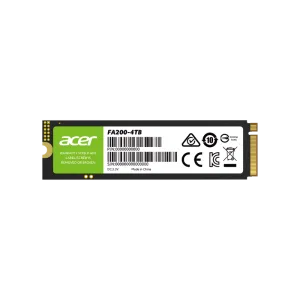 Ssd-накопитель Acer FA200 4 TB · 4 TB, PCIe Gen 4 x4, NVMe 2.0 Ssd-накопитель Acer FA200 4 TB · 4 TB, PCIe Gen 4 x4, NVMe 2.0